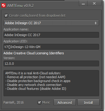 Adobe InDesign CC 2018的安裝和破解