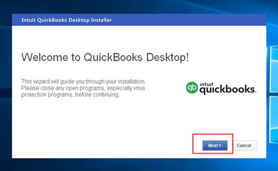 安裝QuickBooks