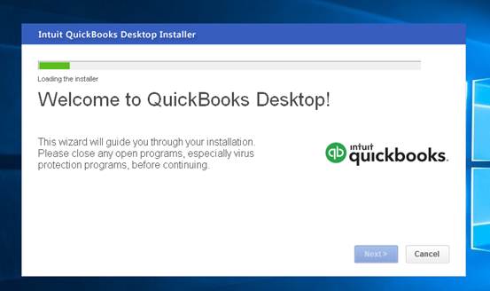安裝QuickBooks