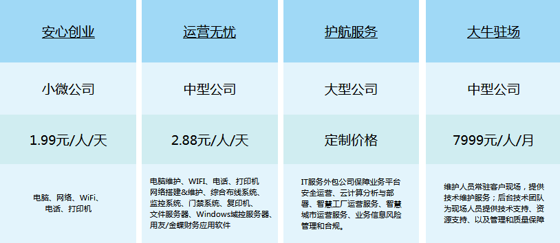 it運(yùn)維報(bào)價(jià)