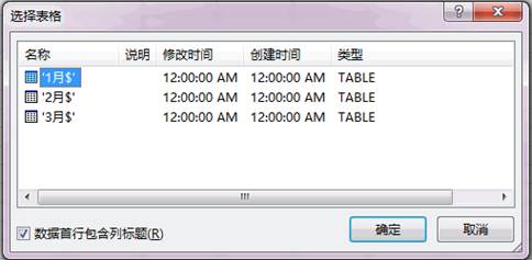 Excel多表匯總