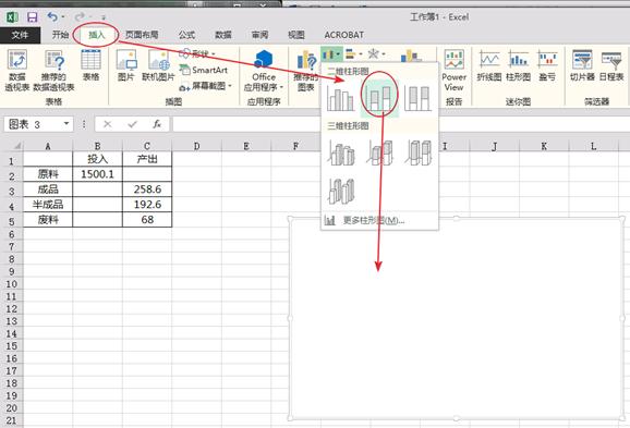 柱形圖的使用方法