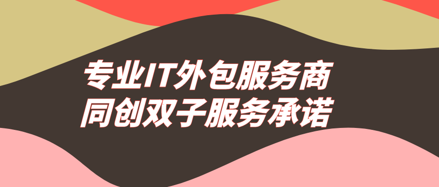 專業(yè)IT外包服務(wù)商同創(chuàng)雙子服務(wù)承諾